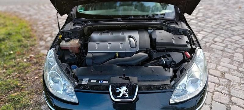 Gebraucht Peugeot 407 204 PS (150 kW) 2009 Schwarz Limousine