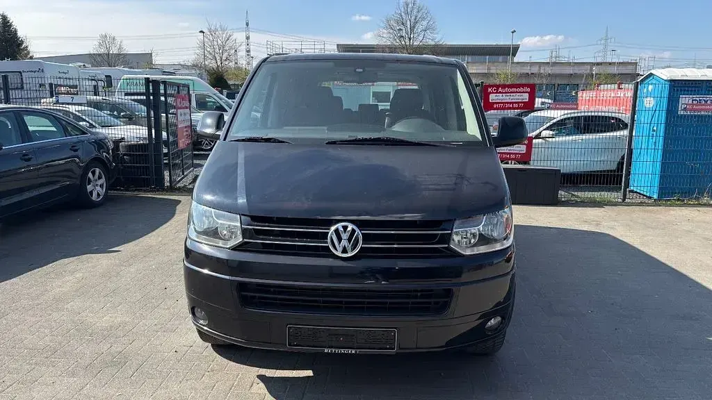 Gebraucht VW Multivan Comfortline 179 PS (131 kW) 2010 Schwarz Van / Kleinbus
