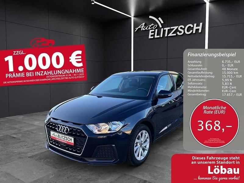 Firmamentblau metallic Gebraucht 2022 Audi A1 Sportback Advanced Kleinwagen | 22.450 € (Fairer Preis) - Bild 1/3