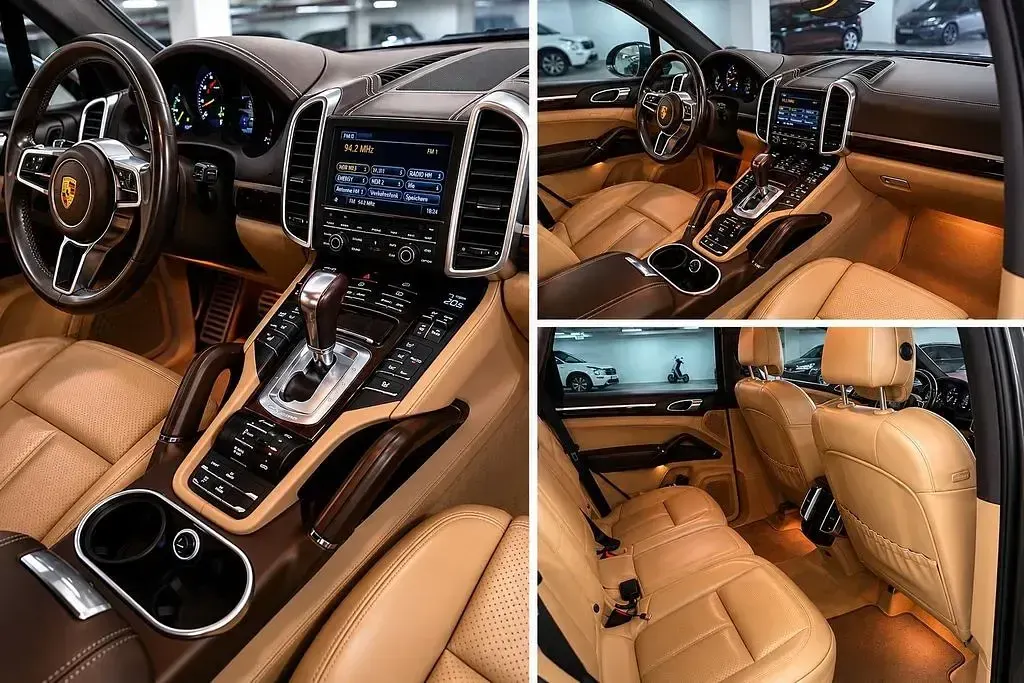 Gebraucht Porsche Cayenne S E-Hybrid 416 PS (305 kW) 2014 Braun SUV