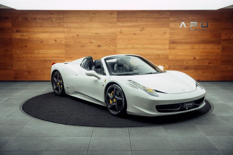 Gebraucht Ferrari 458 570 PS (419 kW) 2013 Weiß Cabrio