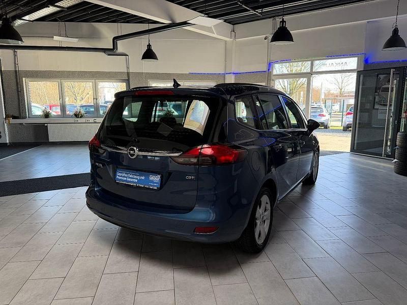 Gebraucht Opel Zafira Tourer drive 120 PS (88 kW) 2016 Nacht blau met Van / Kleinbus