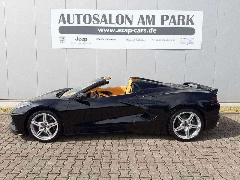 Neu Corvette C8 481 PS (353 kW) 2025 Schwarz Cabrio