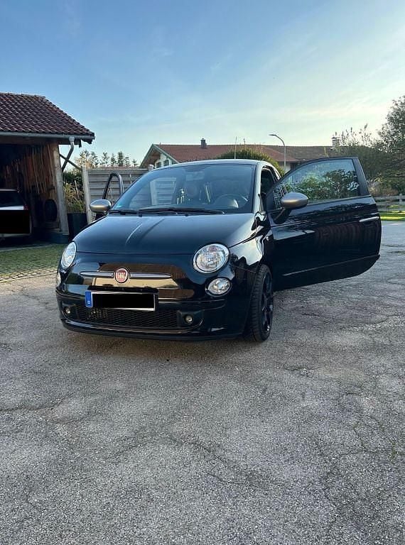 Schwarz Gebraucht 2012 Fiat 500 Lounge Kleinwagen | 6.500 € (Fairer Preis) - Bild 1/4