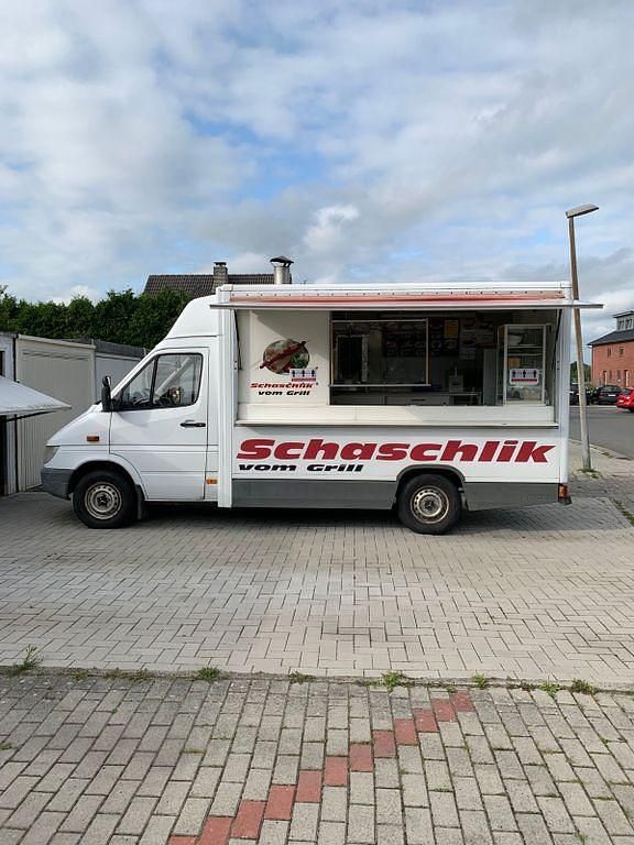 Gebraucht Mercedes Sprinter 106 PS (77 kW) 2001 Weiß