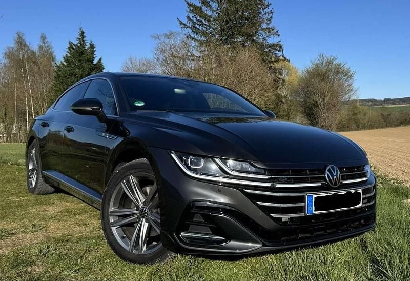 Grau Gebraucht 2022 VW Arteon R-line Limousine | 32.900 € (Fairer Preis) - Bild 1/4