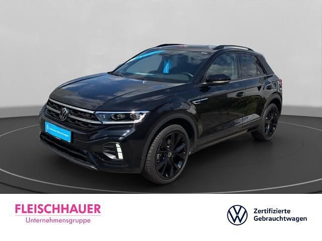 Schwarz Gebraucht 2024 VW T-Roc R-line SUV | 37.690 € (Fairer Preis) - Bild 1/4