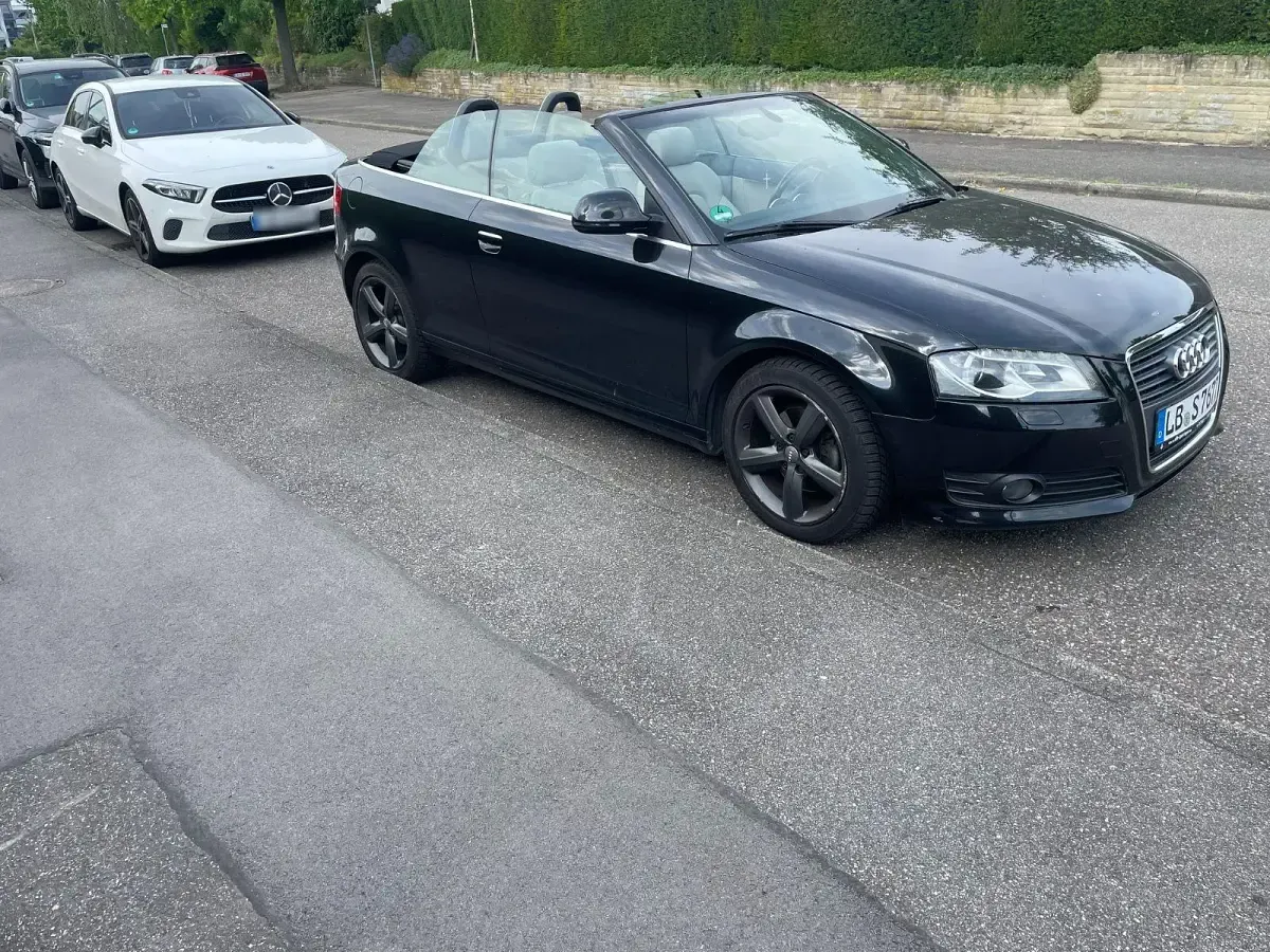 Gebraucht Audi A3 Cabriolet Attraction 160 PS (117 kW) 2008 Schwarz Cabrio