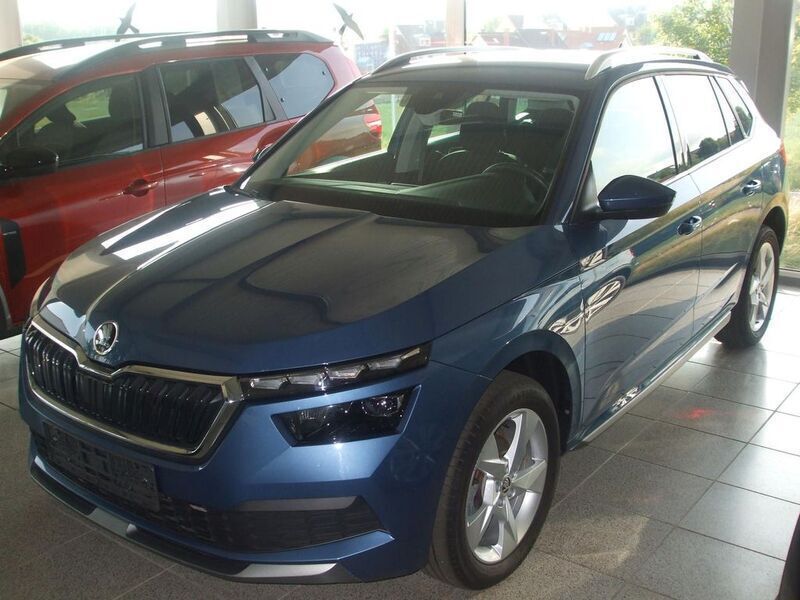 Gebraucht Skoda Kamiq Style 150 PS (110 kW) 2021 Titanblau metallic SUV