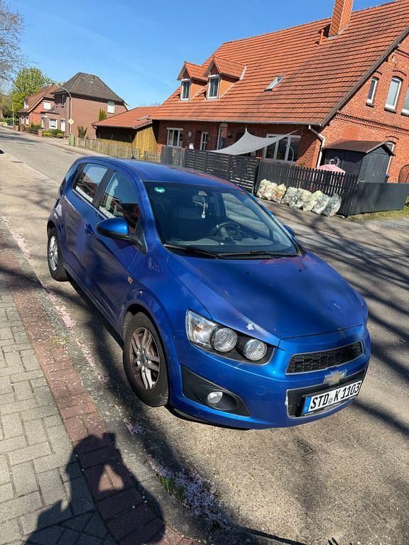 Gebraucht Chevrolet Aveo LTZ 95 PS (69 kW) 2012 Blau Limousine