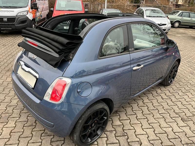 Gebraucht Fiat 500 86 PS (63 kW) 2011 Blau Cabrio