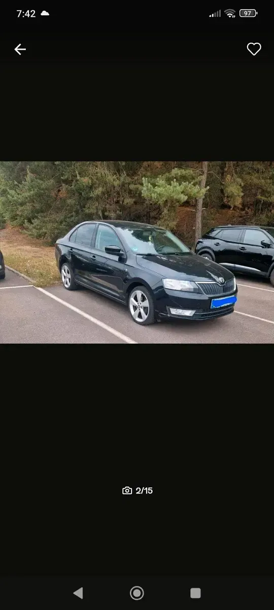 Gebraucht Skoda Rapid 105 PS (77 kW) 2013 Schwarz Kleinwagen