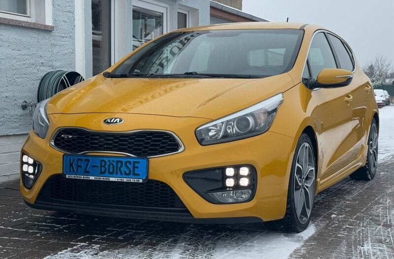 Gelb Gebraucht 2016 Kia Ceed GT GT-Challenge Limousine | 15.900 € (Fairer Preis) - Bild 1/4