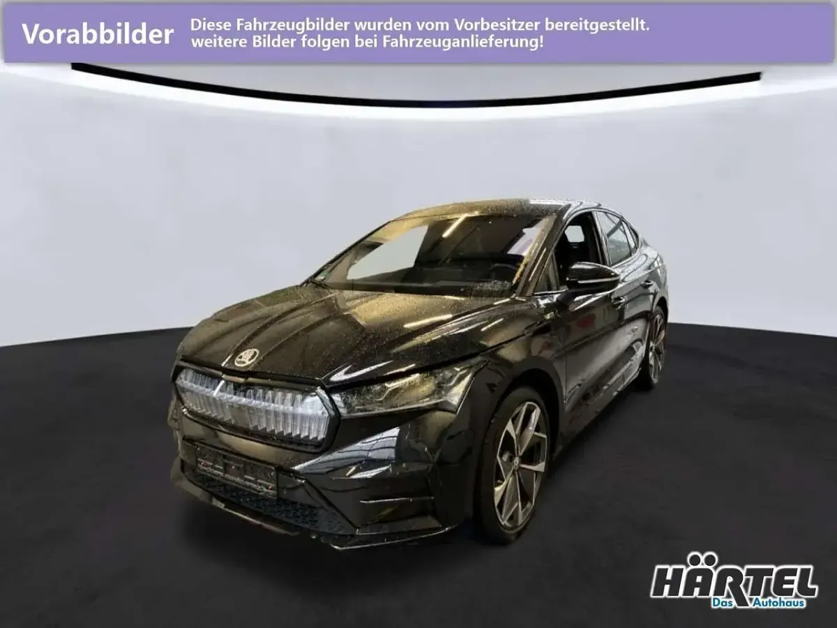 Gebraucht Skoda Enyaq iV RS 219 kW (299 PS) 2023 Black magic perleffekt, pearl effect SUV