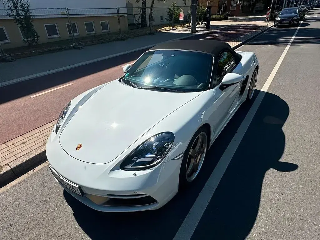 Gebraucht Porsche Boxster 400 PS (294 kW) 2022 Weiß Cabrio