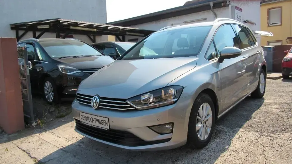 Gebraucht VW Golf Sportsvan Highline 125 PS (91 kW) 2017 Grau Van / Kleinbus