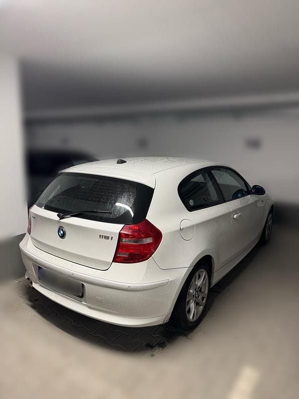 Brugt BMW 116 116 HK (85 kW) 2008 Hvid Hatchback