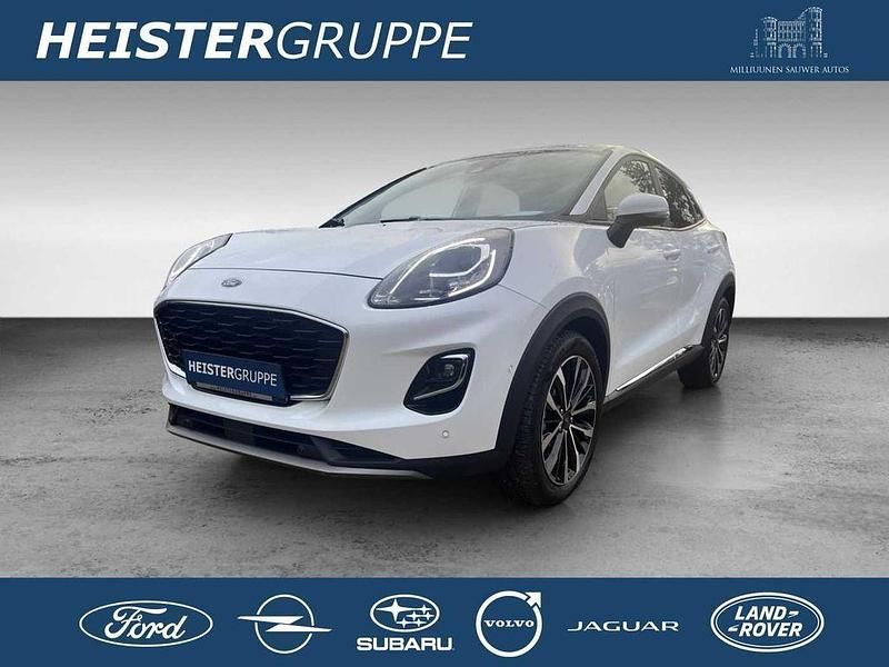 Weiß Gebraucht 2024 Ford Puma Gen-E Titanium X SUV | 21.890 € (Fairer Preis) - Bild 1/4