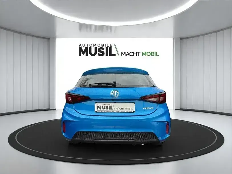 Nouvelle MG MG3 116 ch (85 kW) 2025 Bleue Citadine