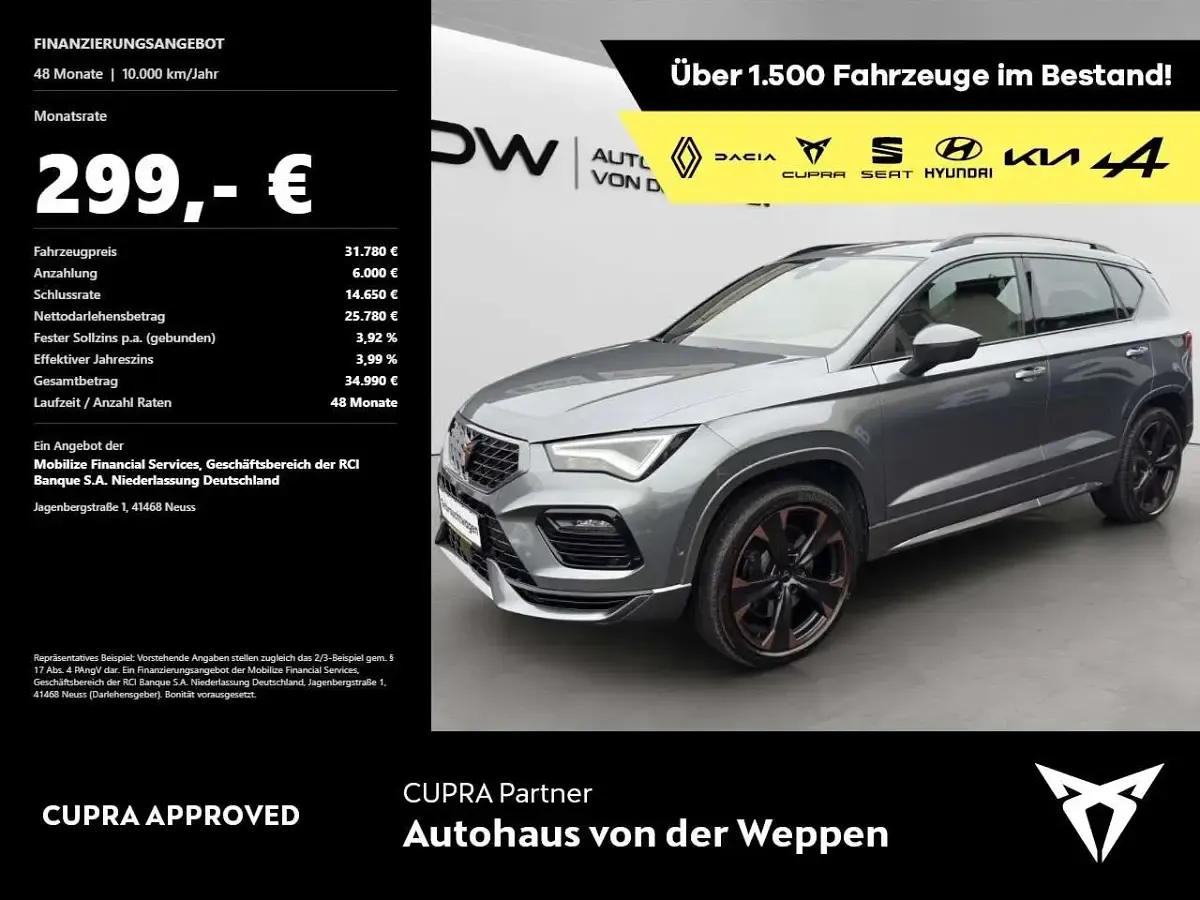 Gebraucht Cupra Ateca VZ 300 PS (220 kW) 2023 SUV