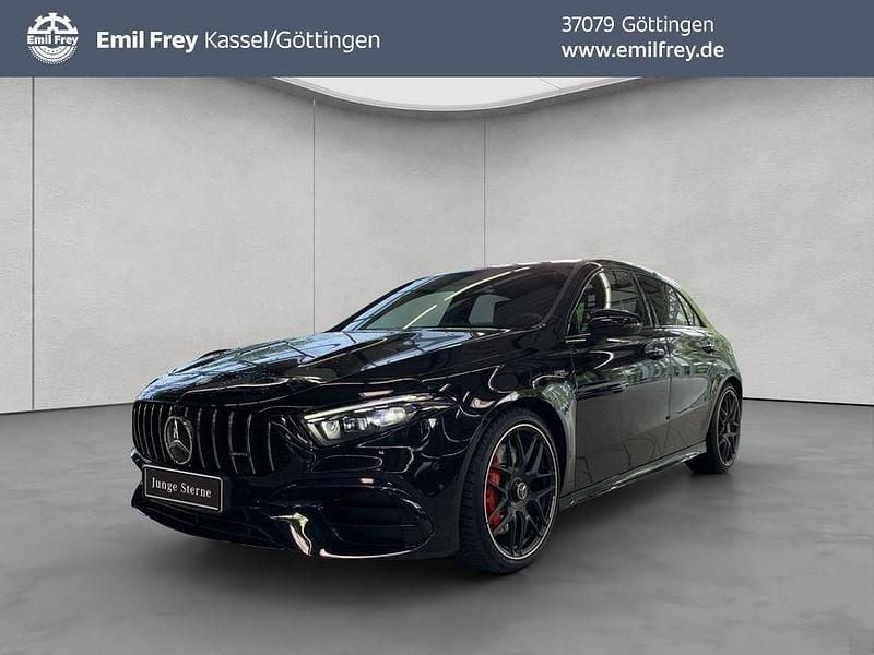 Schwarz Gebraucht 2023 Mercedes A45 AMG AMG Limousine | 52.433 € (Fairer Preis) - Bild 1/4