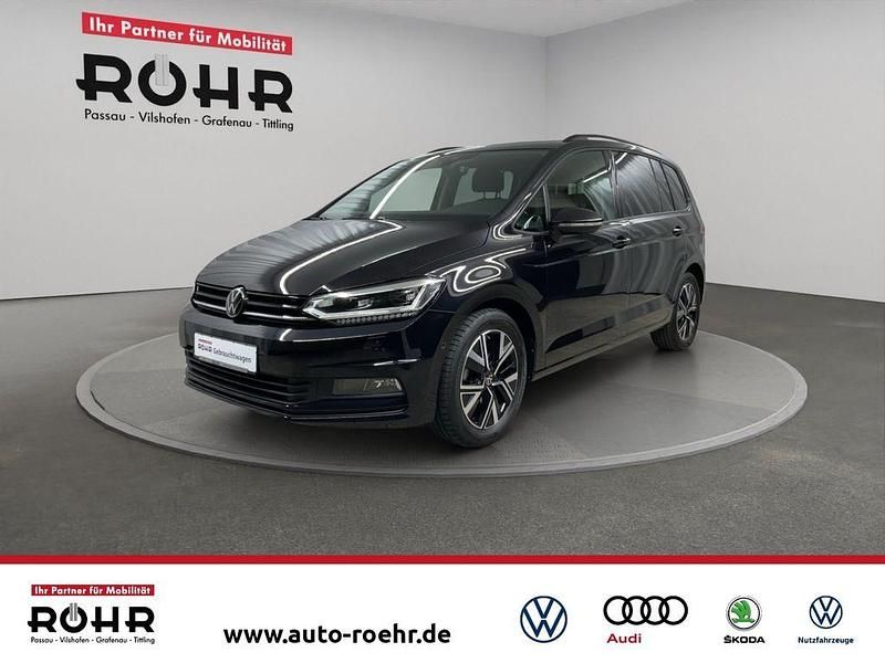 Schwarz Gebraucht 2024 VW Touran Highline Van / Kleinbus | 35.490 € (Fairer Preis) - Bild 1/4