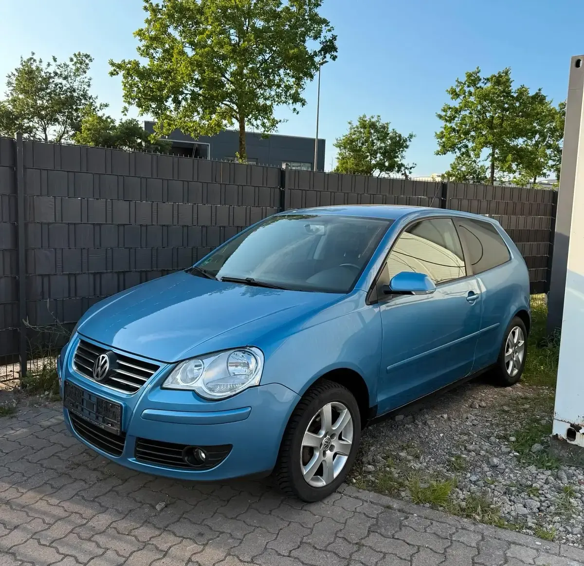 Gebraucht VW Polo 75 PS (55 kW) 2008 Blau Kleinwagen