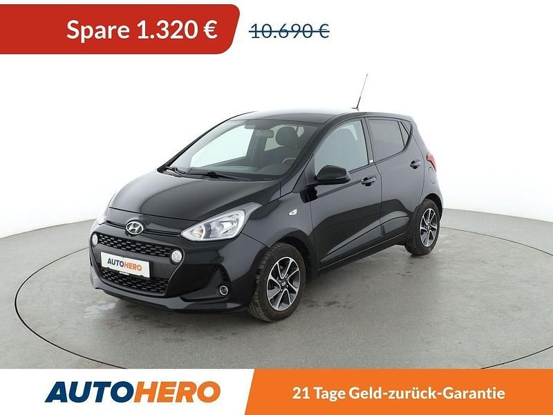 Schwarz Gebraucht 2018 Hyundai i10 Passion Kleinwagen | 9.370 € (Fairer Preis) - Bild 1/3
