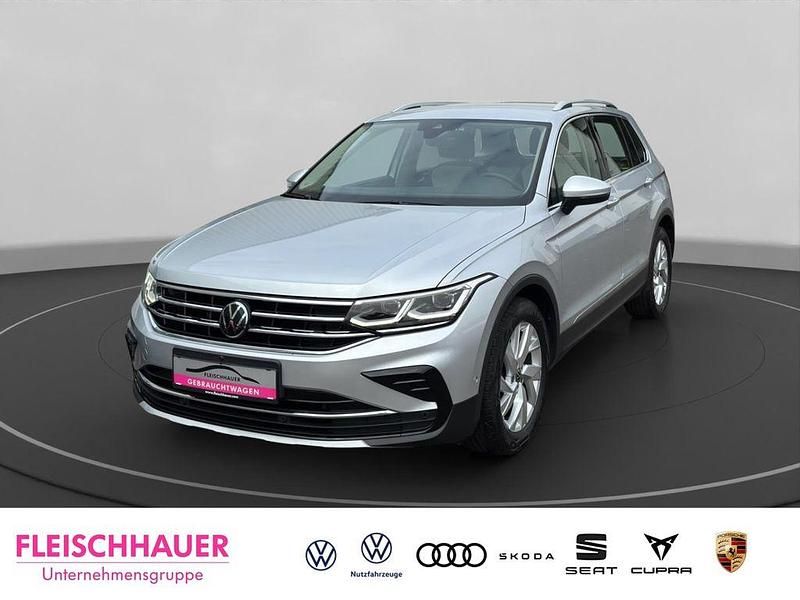 Silber Gebraucht 2023 VW Tiguan Elegance SUV | 33.490 € (Fairer Preis) - Bild 1/4