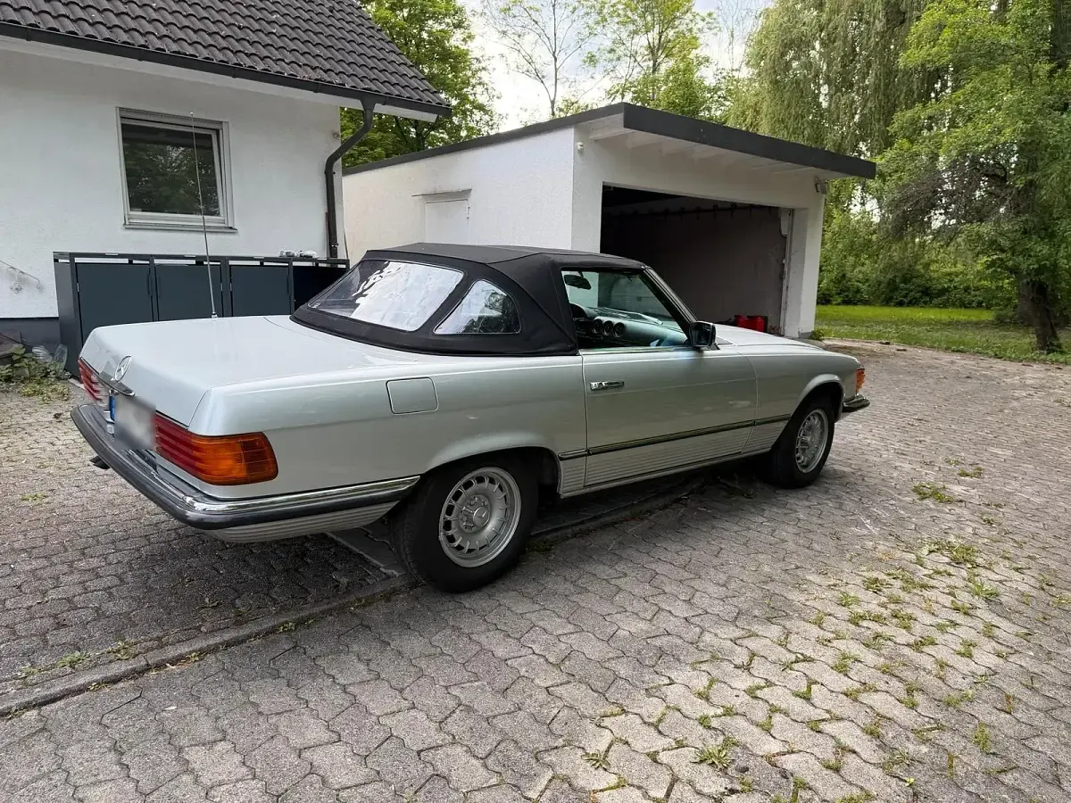 Gebraucht Mercedes SL280 185 PS (136 kW) 1983 Silber Cabrio