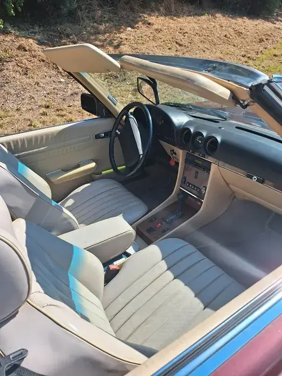 Gebraucht Mercedes 560 231 PS (169 kW) 1986 Rot Cabrio