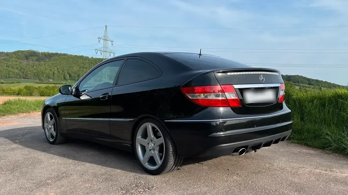 Gebraucht Mercedes CLC230 AMG 204 PS (150 kW) 2009 Schwarz Coupé