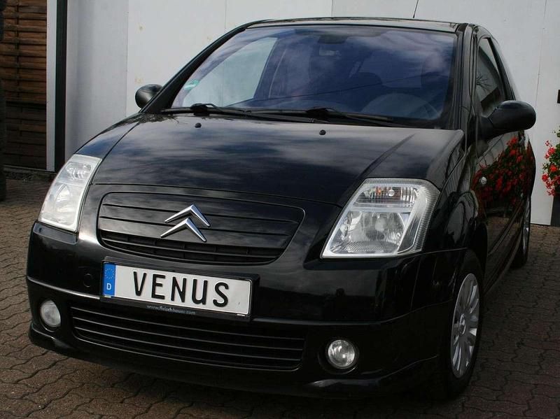 Gebraucht Citroën C2 VTR Sport 60 PS (44 kW) 2008 Lack onyx schwarz Kleinwagen