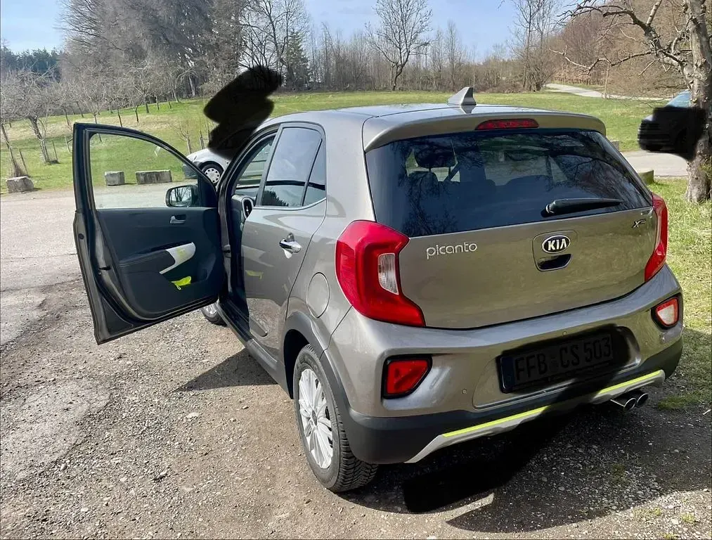 Gebraucht Kia Picanto X-Line 84 PS (61 kW) 2020 Silber Kleinwagen