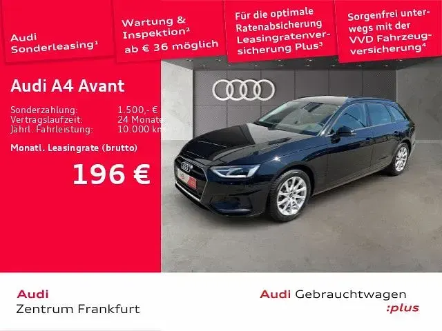 Gebraucht Audi A4 150 PS (110 kW) 2023 Schwarz Kombi