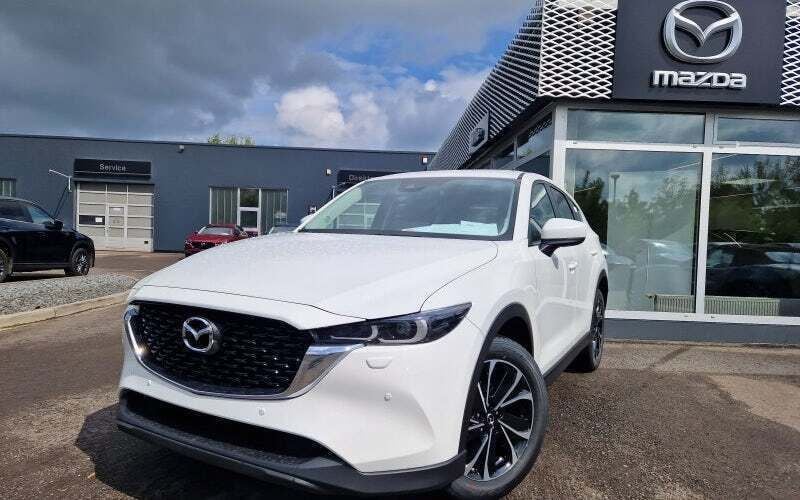 Weiß Neu 2024 Mazda CX-5 Sports-Line SUV | 35.999 € (Superpreis) - Bild 1/4