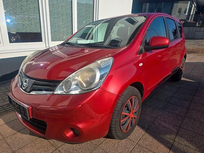 Gebraucht Nissan Note I-Way 88 PS (64 kW) 2010 Rot Kleinwagen