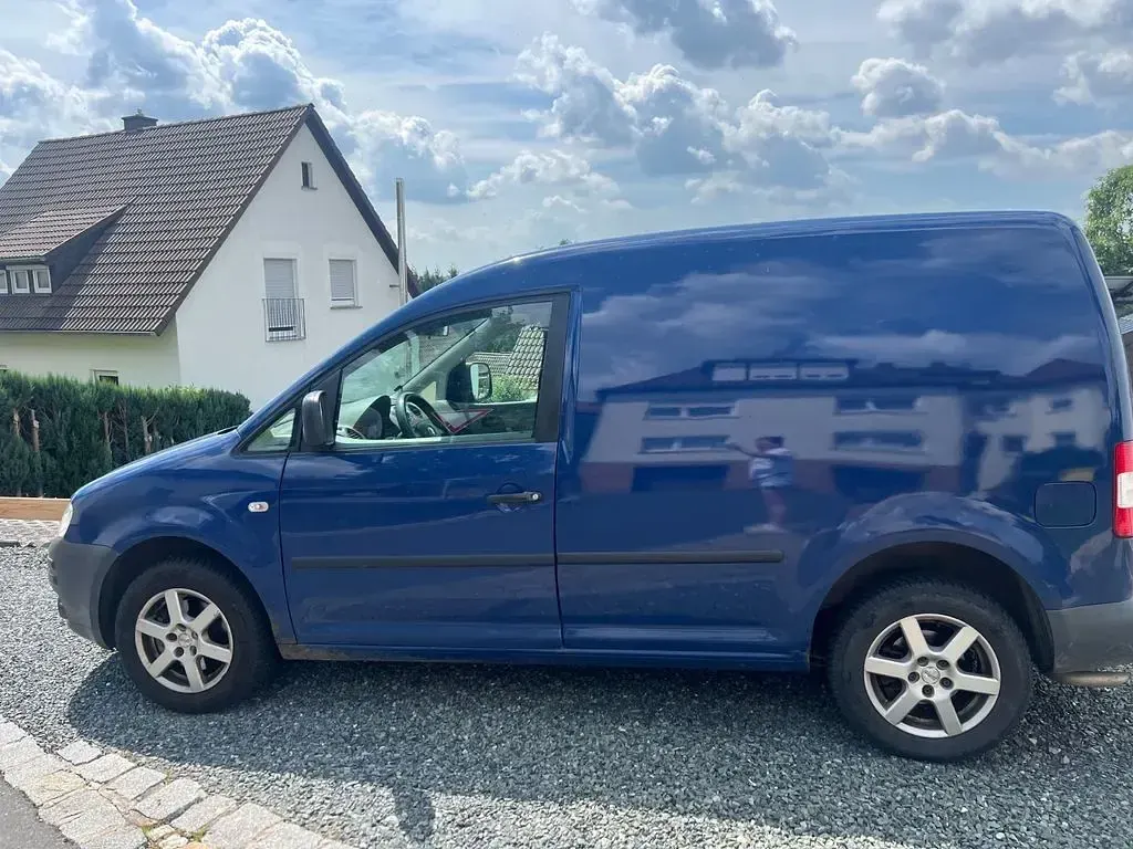 Gebraucht VW Caddy 109 PS (80 kW) 2008 Blau Van / Kleinbus