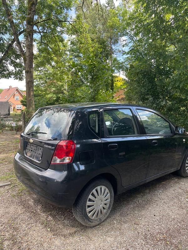 Schwarz Gebraucht 2006 Chevrolet Kalos Kleinwagen | 1.050 € (Fairer Preis) - Bild 1/4