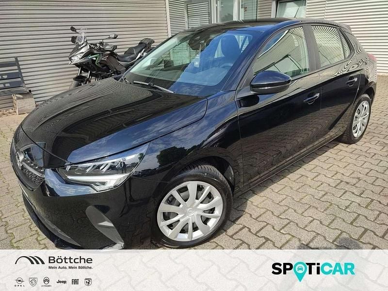 Diamant schwarz/karbon schwarz Gebraucht 2022 Opel Corsa Edition Limousine | 15.440 € (Guter Preis) - Bild 1/4