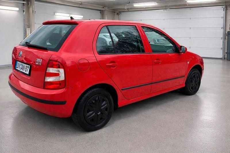 Gebraucht Skoda Fabia Elegance 75 PS (55 kW) 2006 Rot Limousine