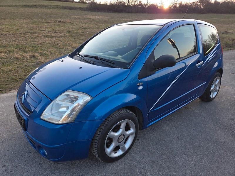Gebraucht Citroën C2 60 PS (44 kW) 2004 Blau Kleinwagen