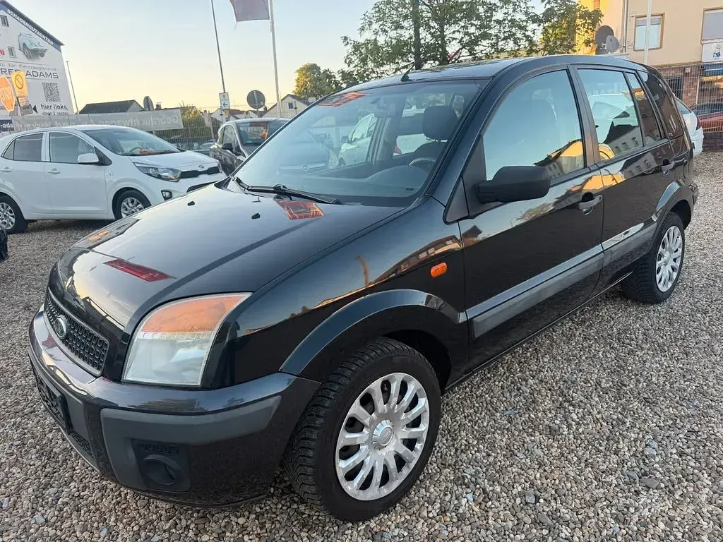 Gebraucht Ford Fusion Style 80 PS (58 kW) 2007 Schwarz Kleinwagen