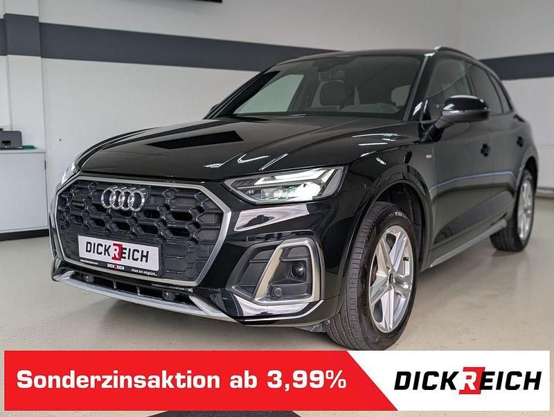 Mythosschwarz metallic Gebraucht 2022 Audi Q5 S-Line SUV | 35.980 € (Guter Preis) - Bild 1/3
