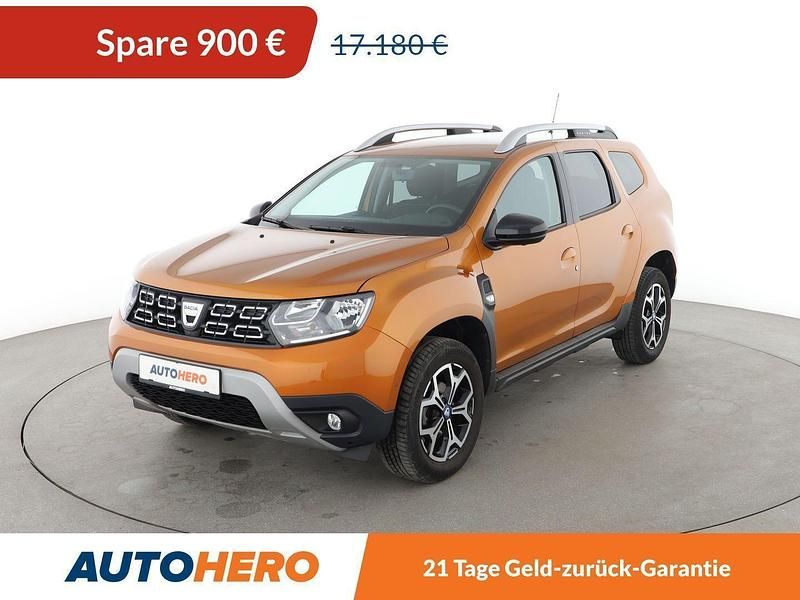 Orange Gebraucht 2021 Dacia Duster Celebration SUV | 16.280 € (Fairer Preis) - Bild 1/3