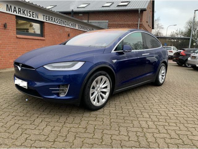 Gebraucht Tesla Model X 316 kW (430 PS) 2016 Blau metallic SUV