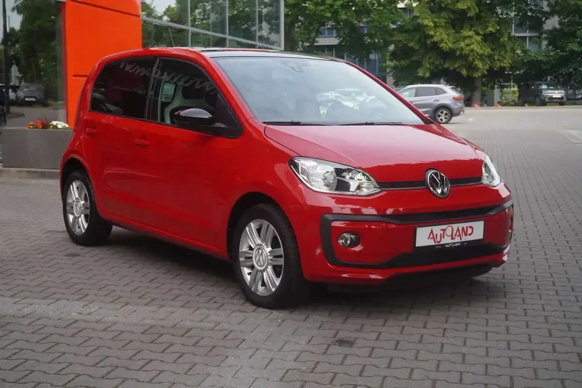 Gebraucht VW up! high up! 75 PS (55 kW) 2018 Rot Kleinwagen