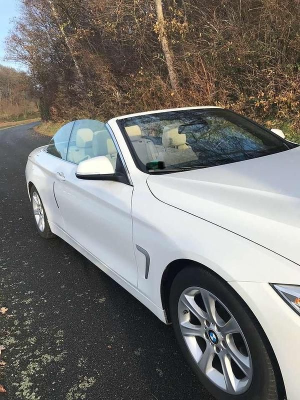 Gebraucht BMW 420 Luxury Line 184 PS (135 kW) 2014 Weiß Cabrio