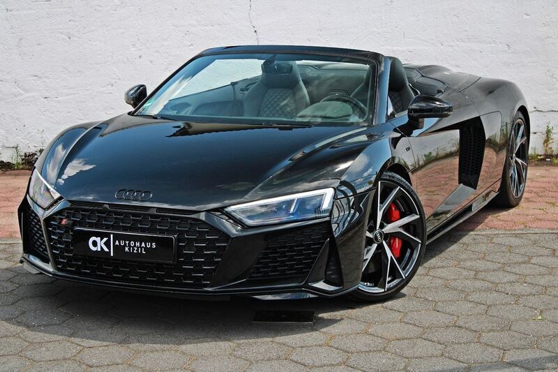 Schwarz Gebraucht 2022 Audi R8 Spyder Sport Cabrio | 149.000 € (Fairer Preis) - Bild 1/4