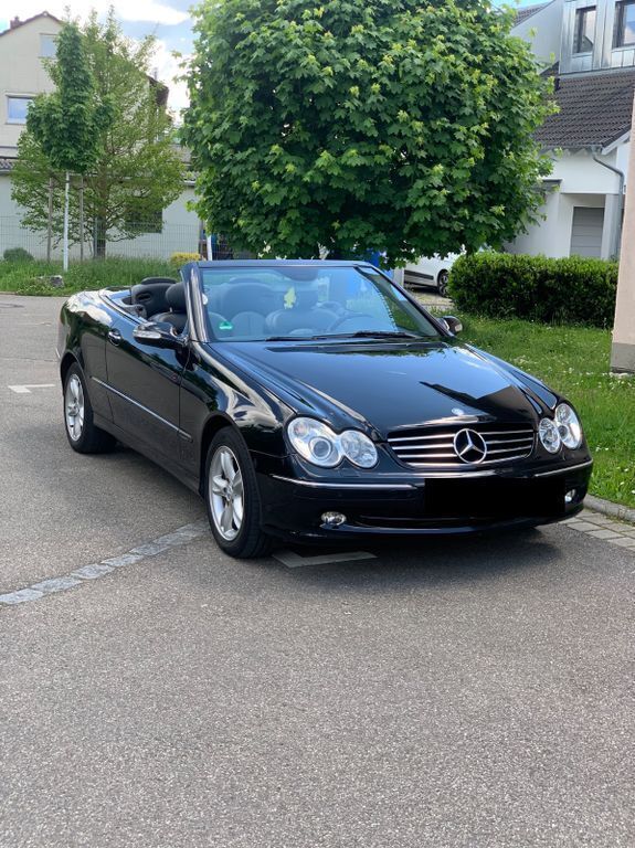 Schwarz Gebraucht 2005 Mercedes CLK200 Avantgarde Cabrio | 7.999 € (Fairer Preis) - Bild 1/4